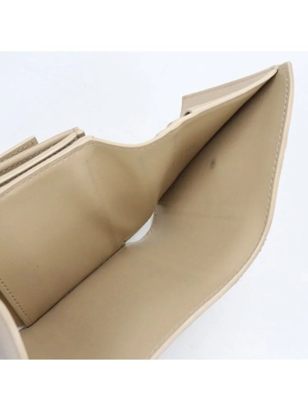 Celine Small Flap Wallet Triomphe Trifold Shiny Calfskin
